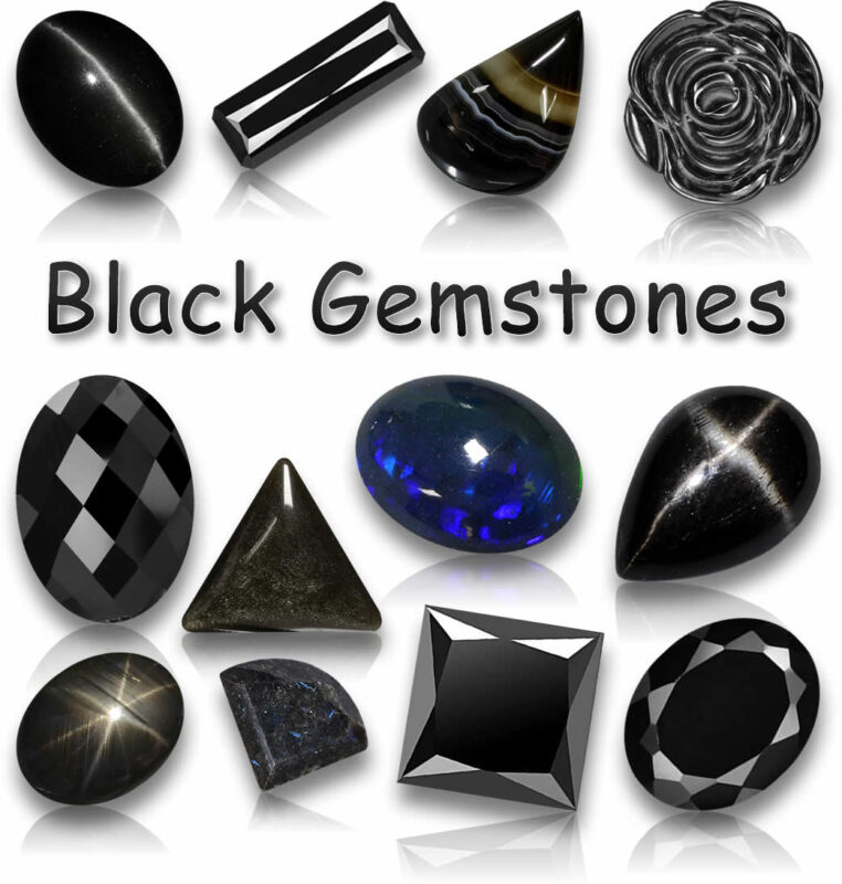 black gemstone usa